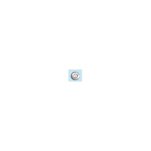 white gold -circle- with crystal white