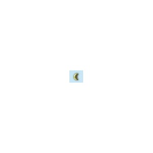 18K gold -moon-