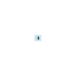 white gold -teardrop-
